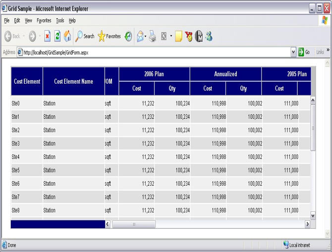 Scroll Table Image